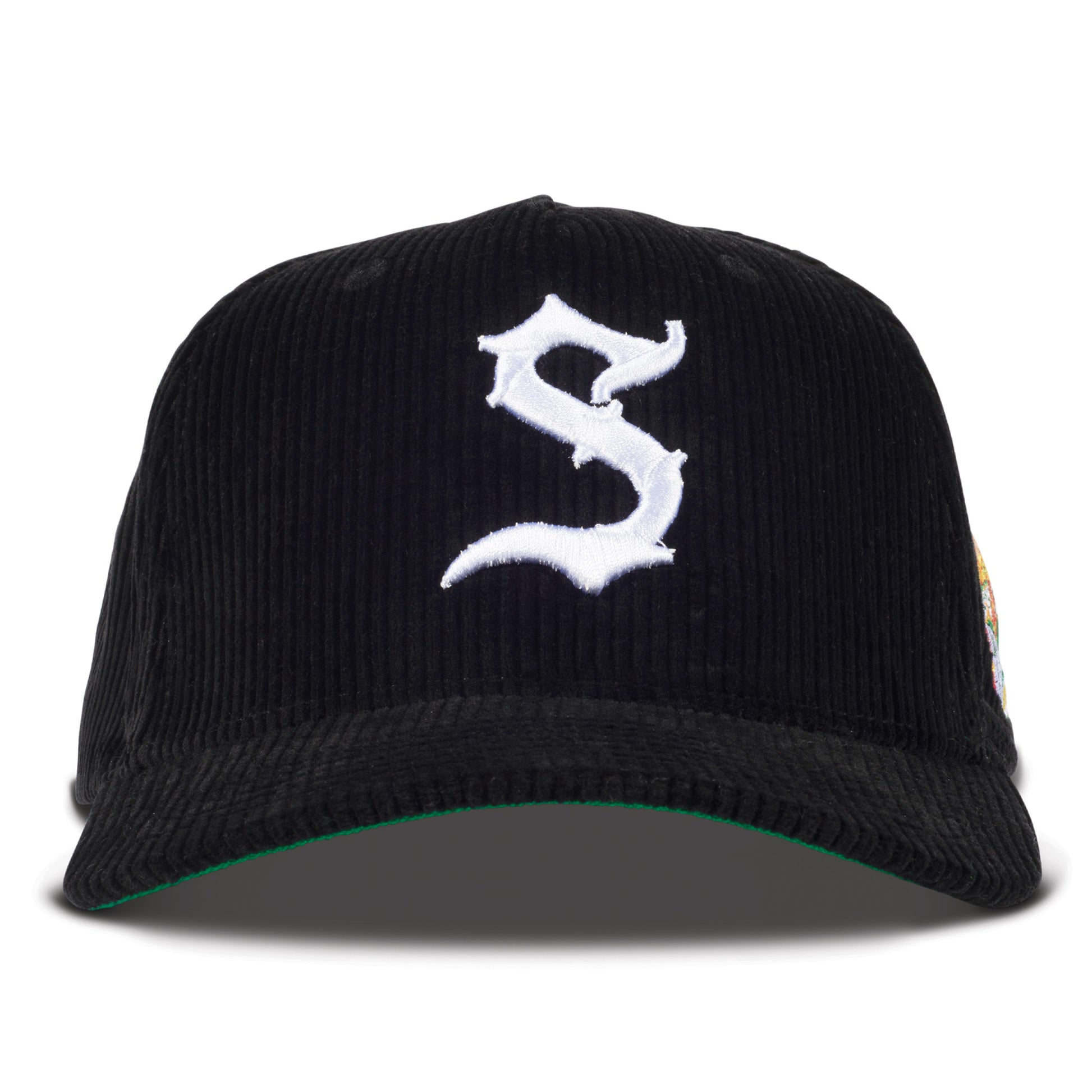 S Logo Corduroy (Black)