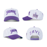 Survival two tone Pinstripe (grape purple)