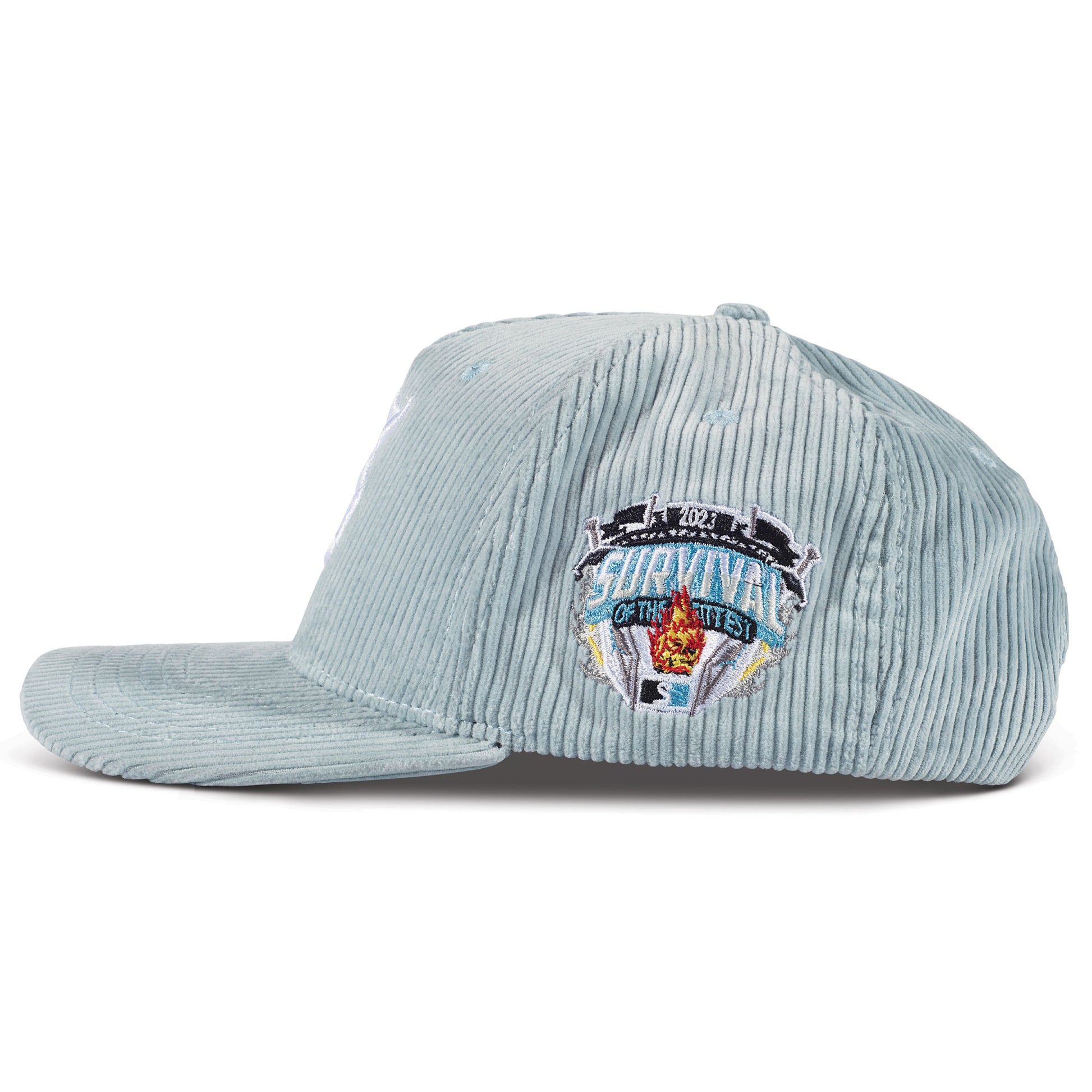 S Logo Corduroy (ice Blue)