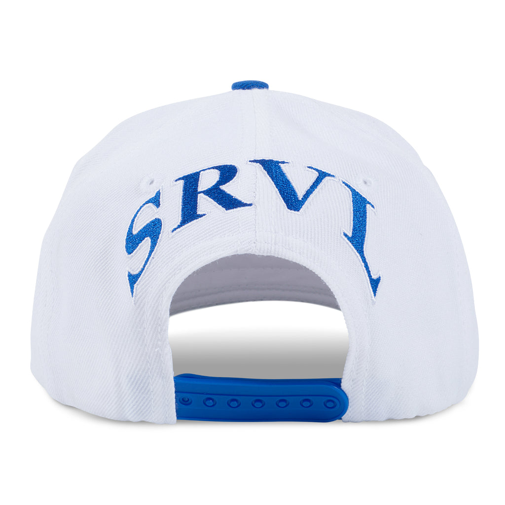 S logo two tone (blue/white)