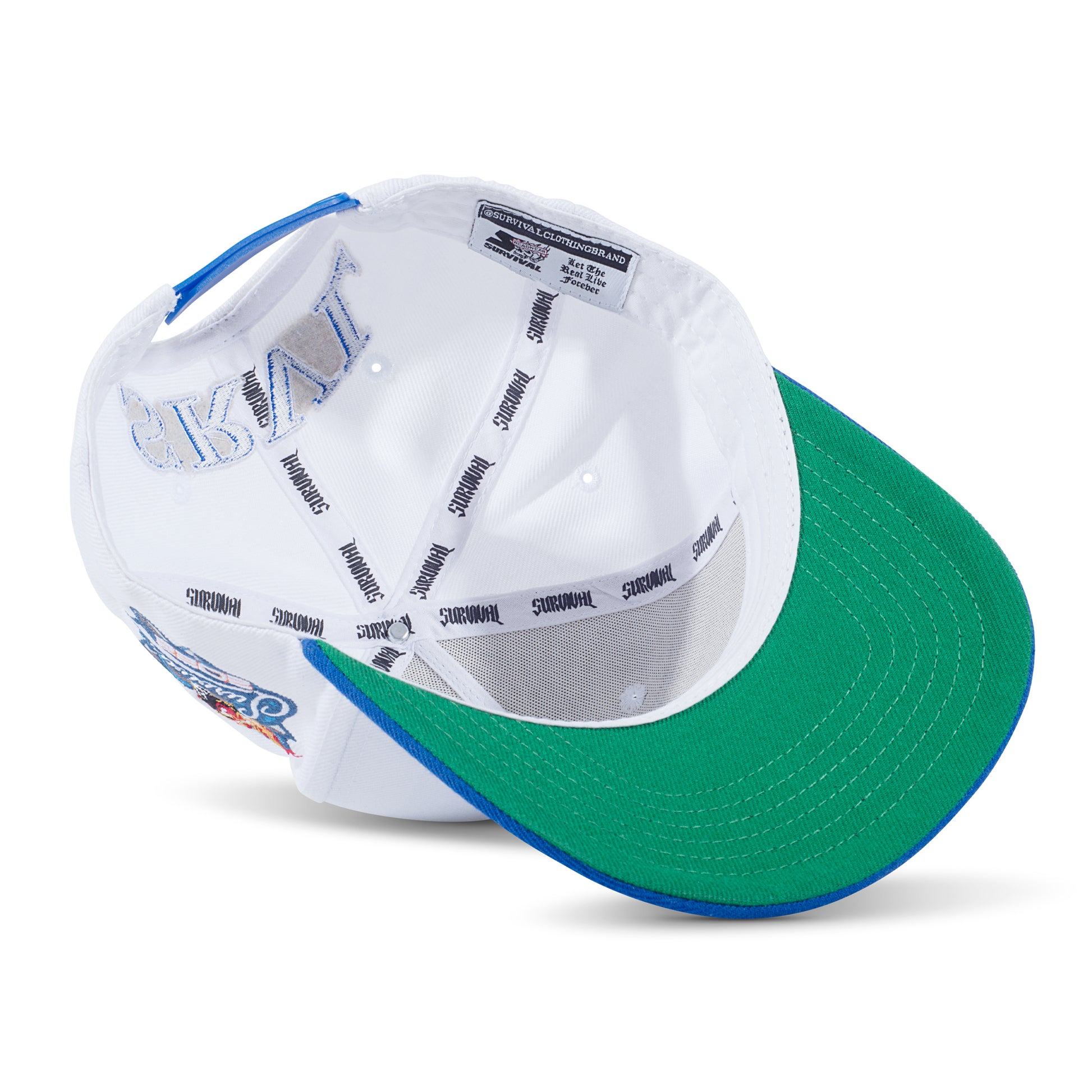 S logo two tone (blue/white)
