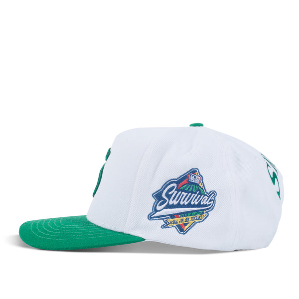 S logo two tone (green/white)